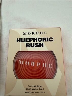 Morphe Huephoric Rush 3-in-1 Silk Blush - Coral
